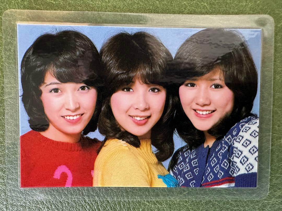 キャンディーズ　ブロマイド3枚セット　当時品　レア　昭和レトロ