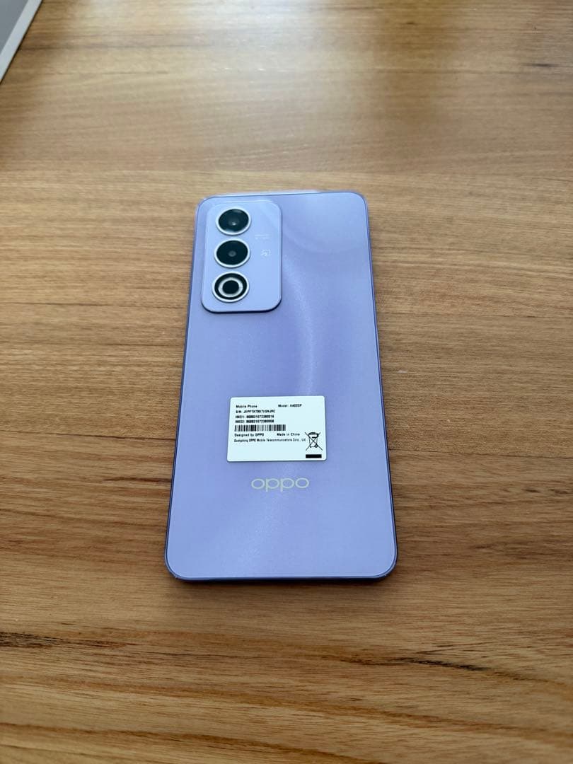 OPPO A3 5G パープル