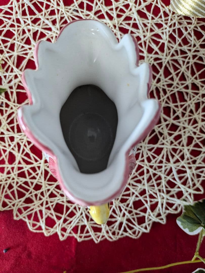 人々の幸せ見守ると言われる雄鶏ピッチャーイタリアアンティーク贈り物としても✨