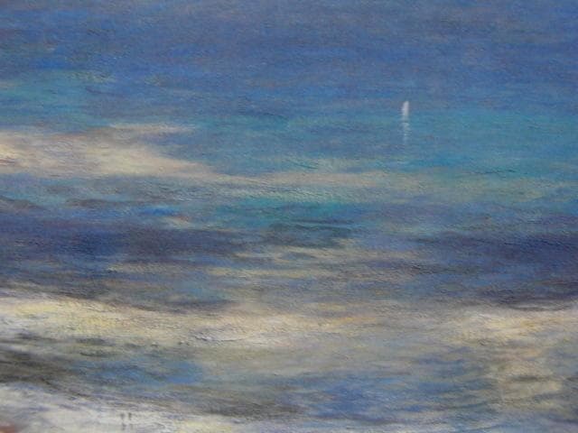 岡 義実 【ノルマンディ】 希少画集画、状態良好、新品高級額装付