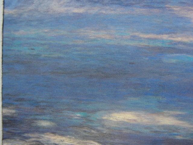 岡 義実 【ノルマンディ】 希少画集画、状態良好、新品高級額装付