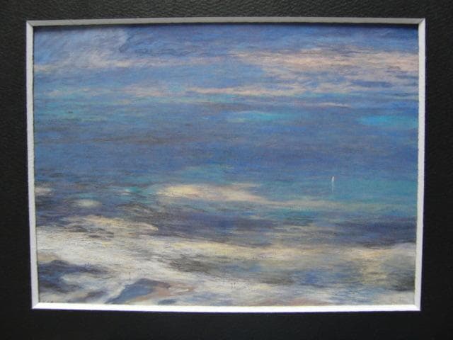 岡 義実 【ノルマンディ】 希少画集画、状態良好、新品高級額装付