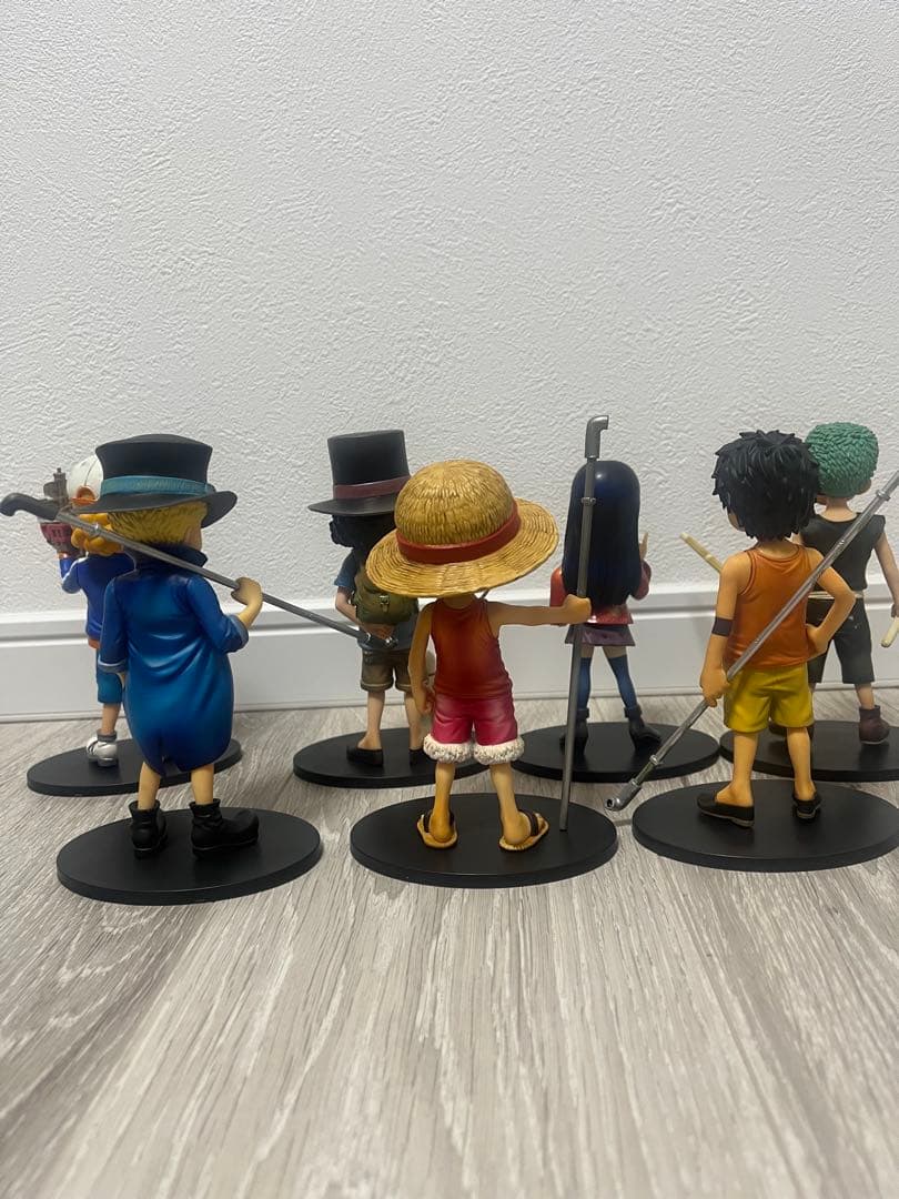 ワンピース　少年少女時代フィギュア