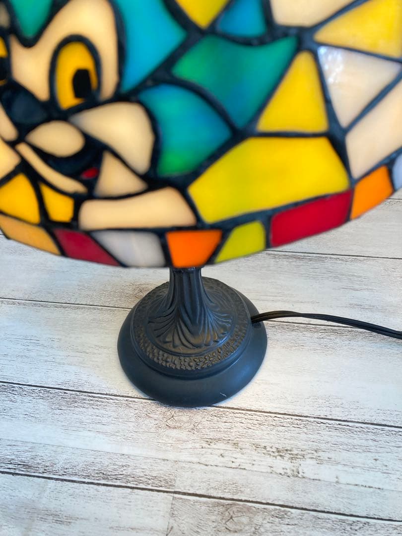 ピノキオ　ステンドグラスライト