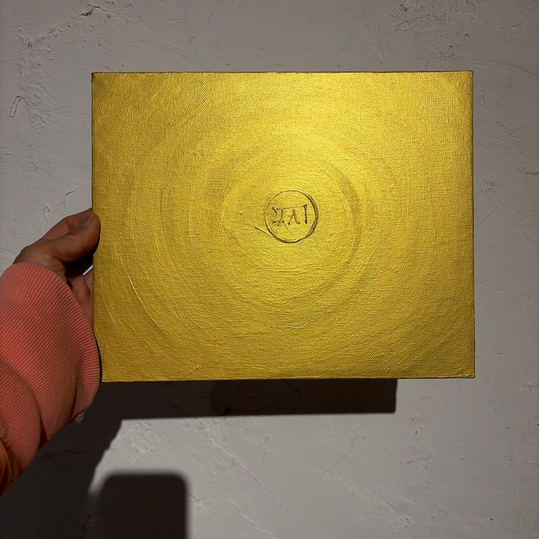 龍体文字『く』｜金運向上・物事を進展させる｜波動アート F3 一点物