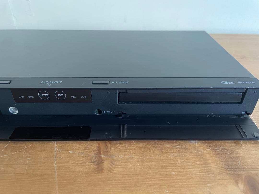 SHARP2018年製ブルーレイディスクレコーダー BD-NT1200