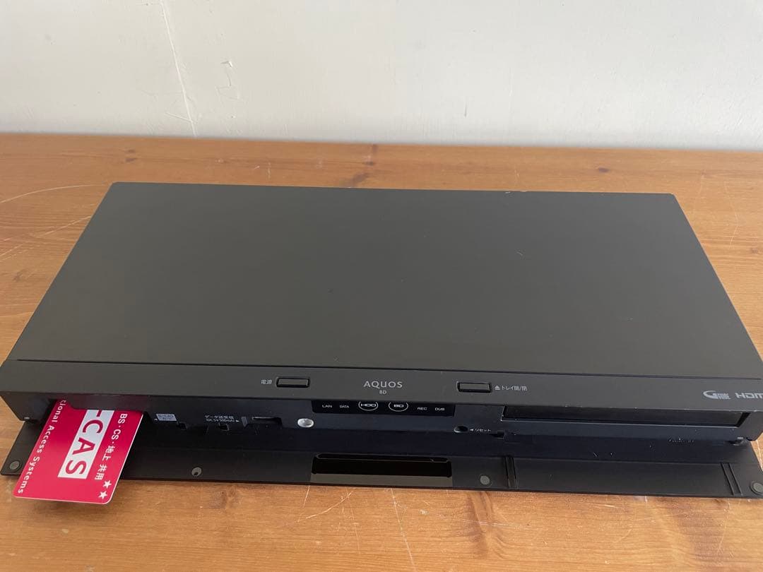 SHARP2018年製ブルーレイディスクレコーダー BD-NT1200