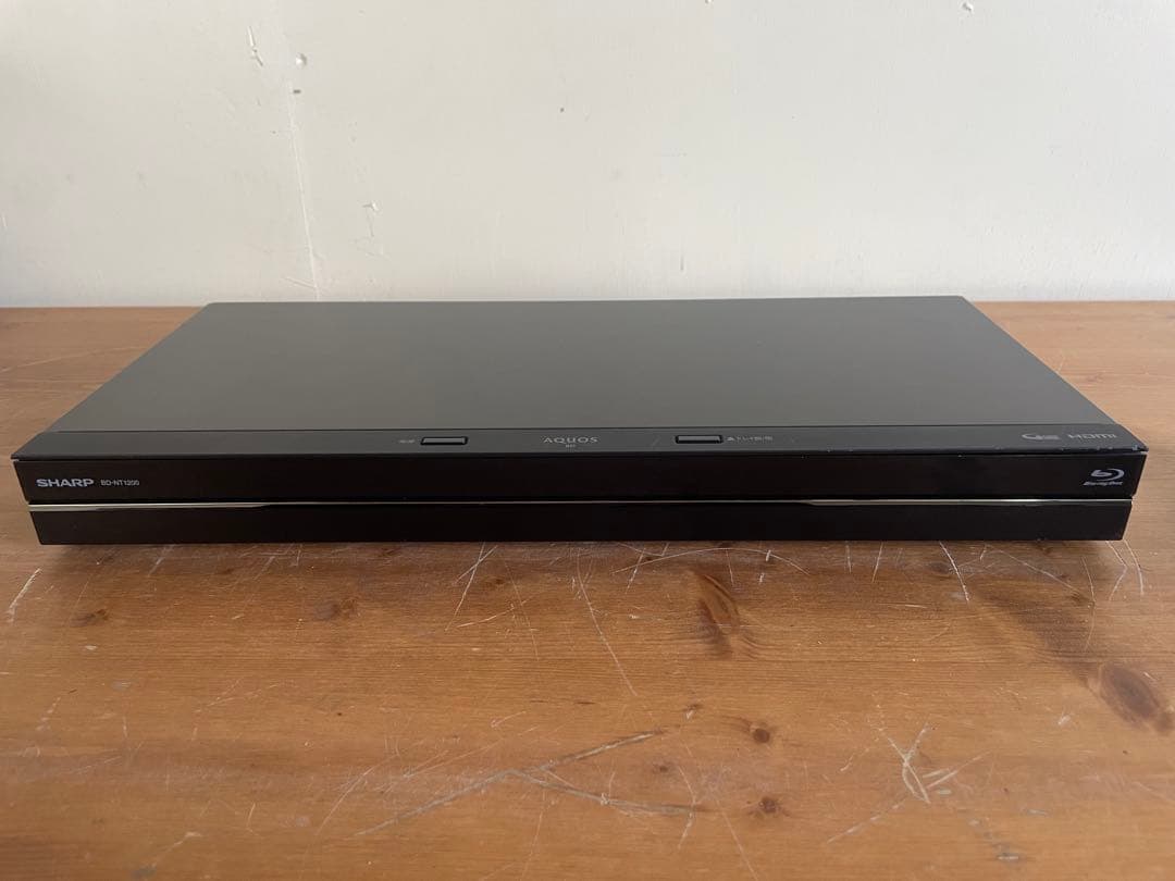 SHARP2018年製ブルーレイディスクレコーダー BD-NT1200