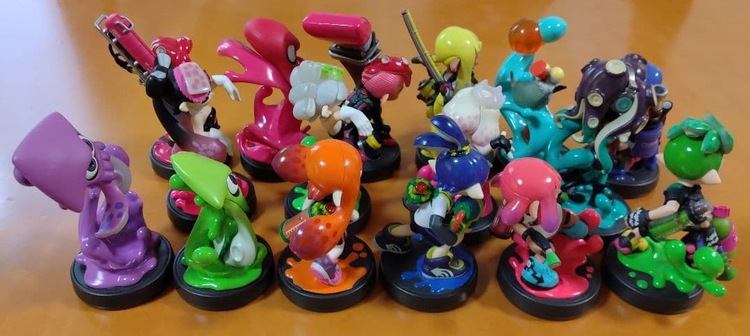 スプラトゥーン　amiibo　16種セット　まとめ売り　おまけあり