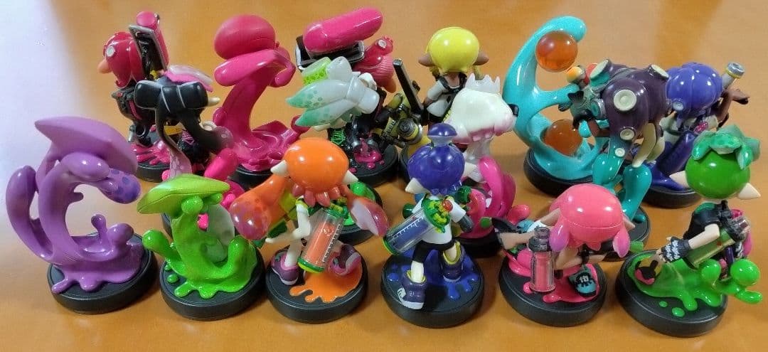 スプラトゥーン　amiibo　16種セット　まとめ売り　おまけあり