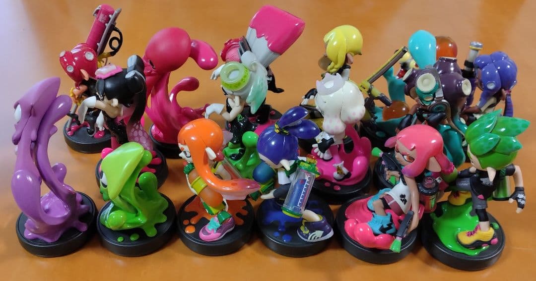 スプラトゥーン　amiibo　16種セット　まとめ売り　おまけあり