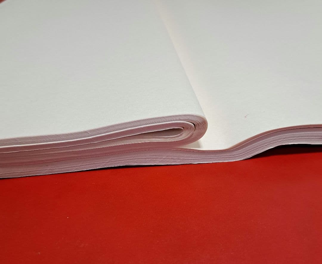 【本草画仙 全紙 80枚】かな書道、漢字書道、楮原料、書道用品、書作品、半紙