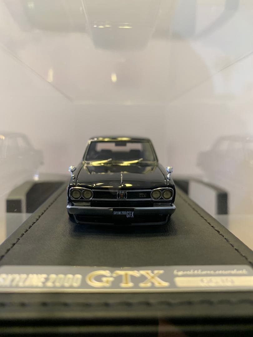 イグニッションモデル　1/43 スカイライン　GT-X GC10 ブラック
