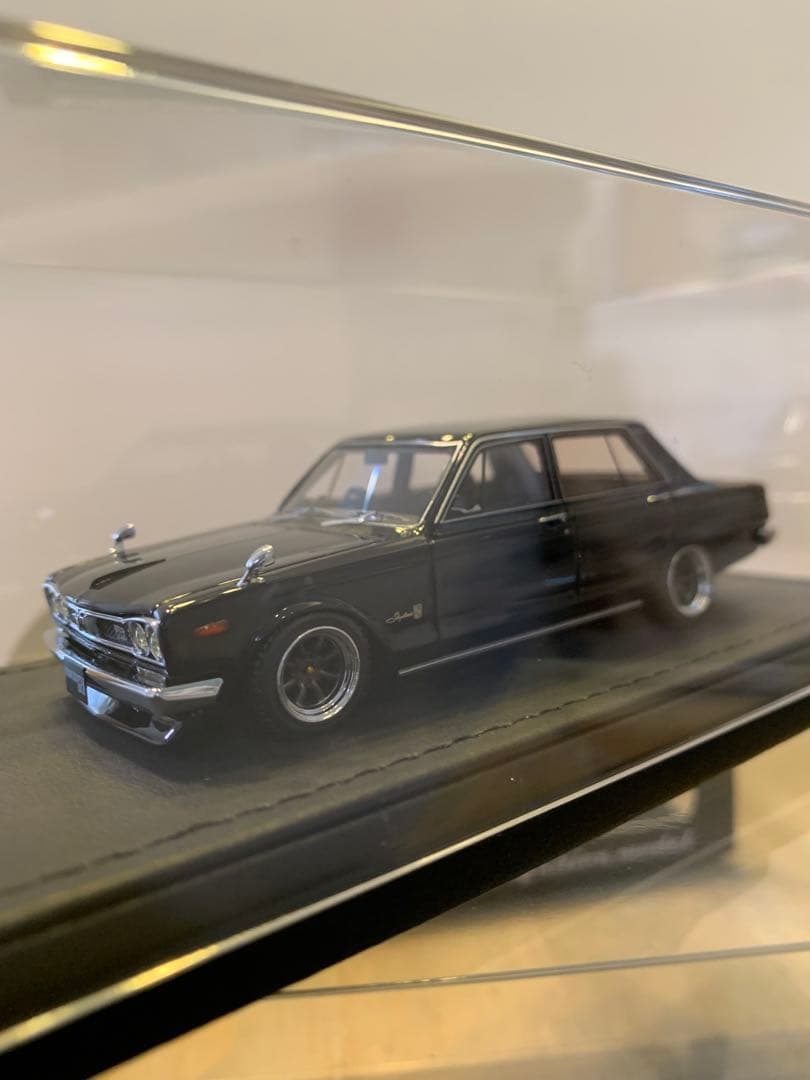 イグニッションモデル　1/43 スカイライン　GT-X GC10 ブラック