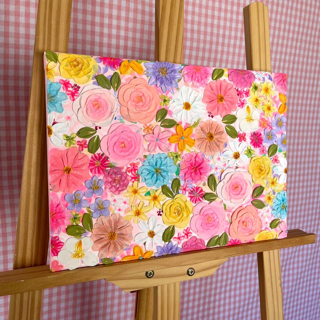 絵画 フラワーアート 花の絵 花柄 ボタニカル 花図鑑　花