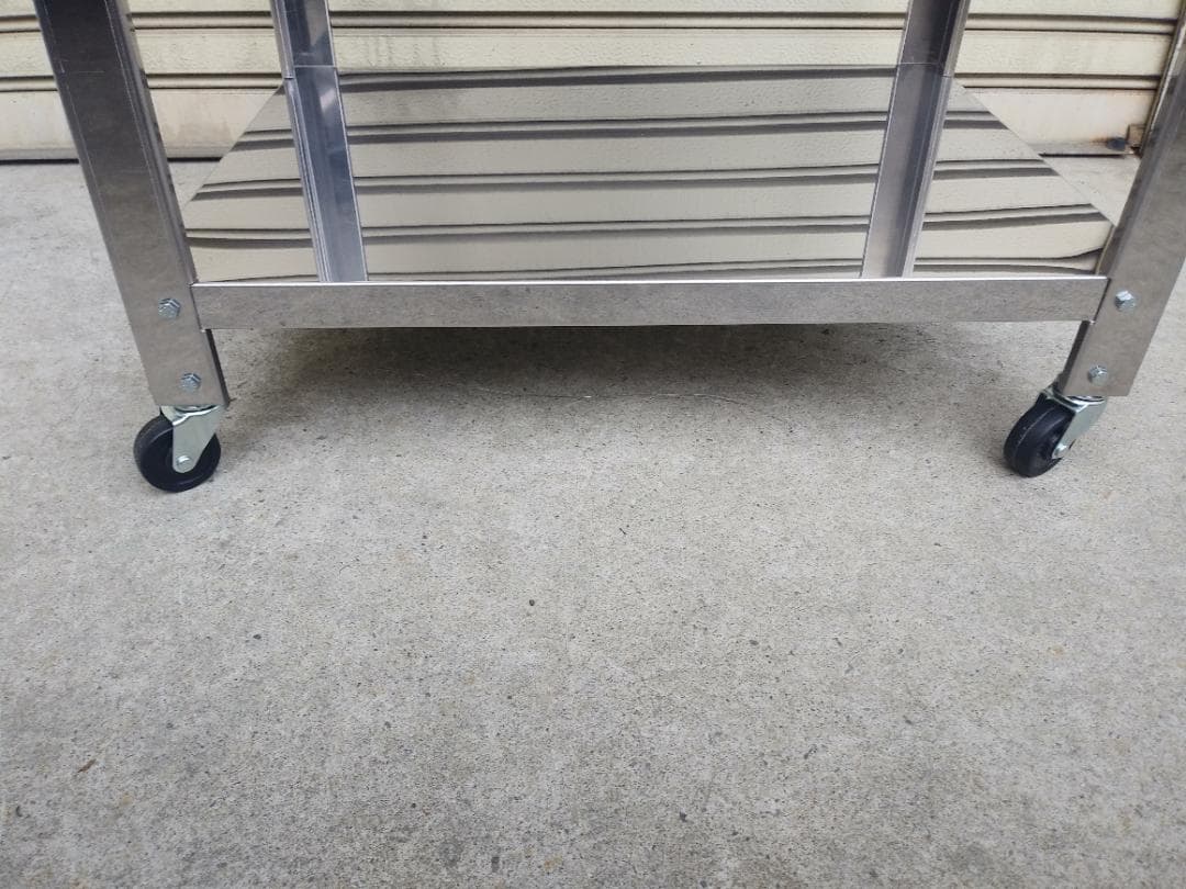 実演販売に 専用台 業務用 鉄板焼き ガスコンロ プロパン式 W600×D450