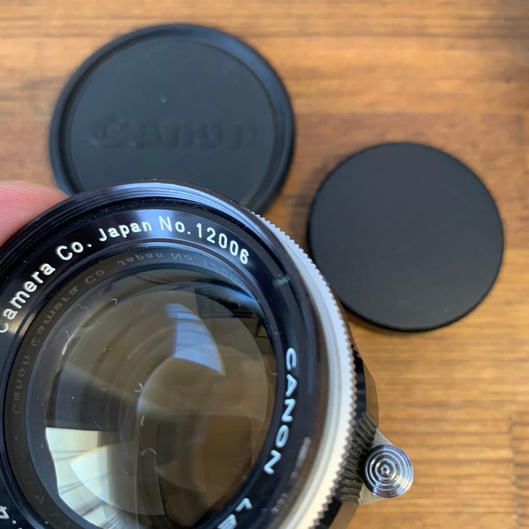 Canon 50mm f/1.4 レンズ　キャップ付き　綺麗