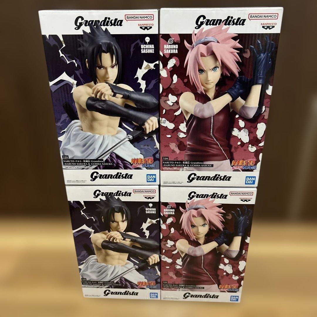 Grandista うちはサスケ 春野サクラ 4体セット