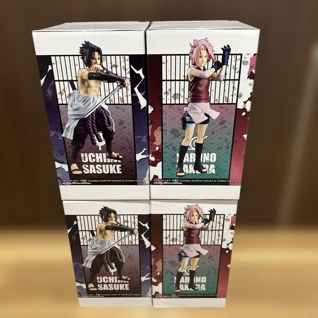 Grandista うちはサスケ 春野サクラ 4体セット