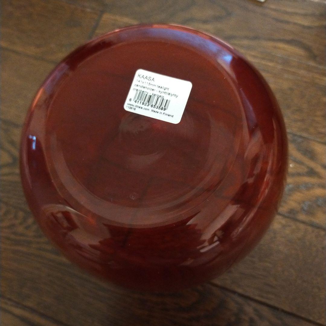 (新品)イッタラ 　キャンドルホルダー 141×115mm