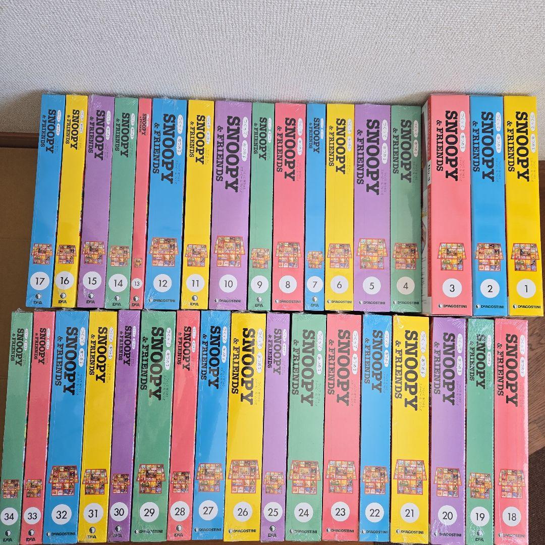 ❮未開封❯ディアゴスティーニ スヌーピー&フレンズ 130巻セット