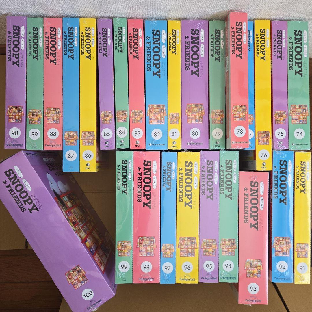 ❮未開封❯ディアゴスティーニ スヌーピー&フレンズ 130巻セット