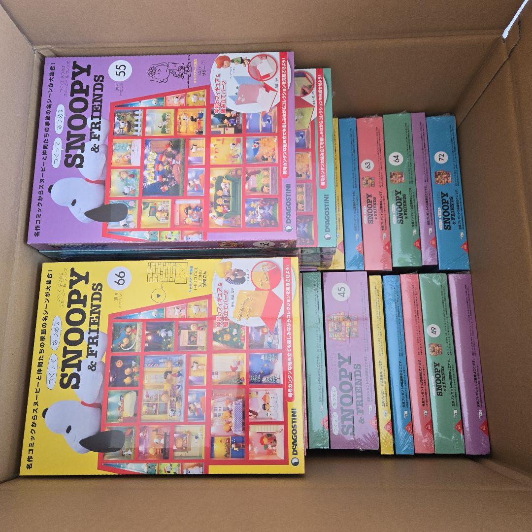 ❮未開封❯ディアゴスティーニ スヌーピー&フレンズ 130巻セット
