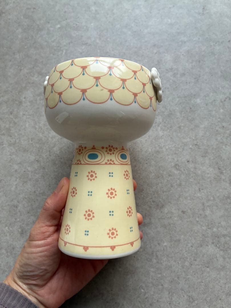 ビヨン・ヴィンブラッド　オルガ　花瓶　フラワーベース15cm