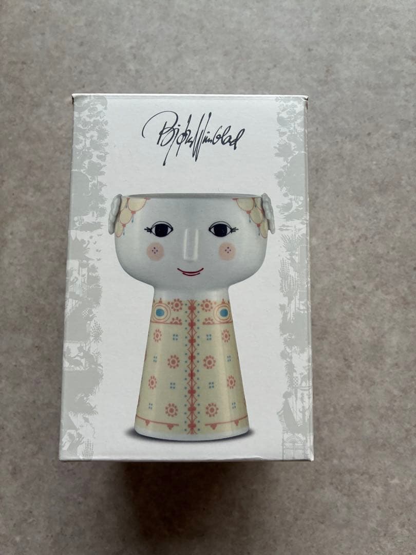 ビヨン・ヴィンブラッド　オルガ　花瓶　フラワーベース15cm