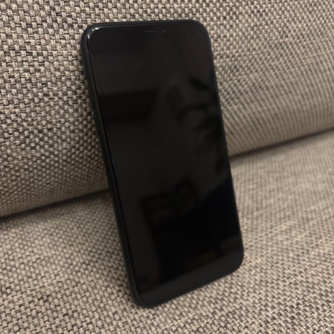 【美品】Apple iPhone XR 64GB ブラック　黒