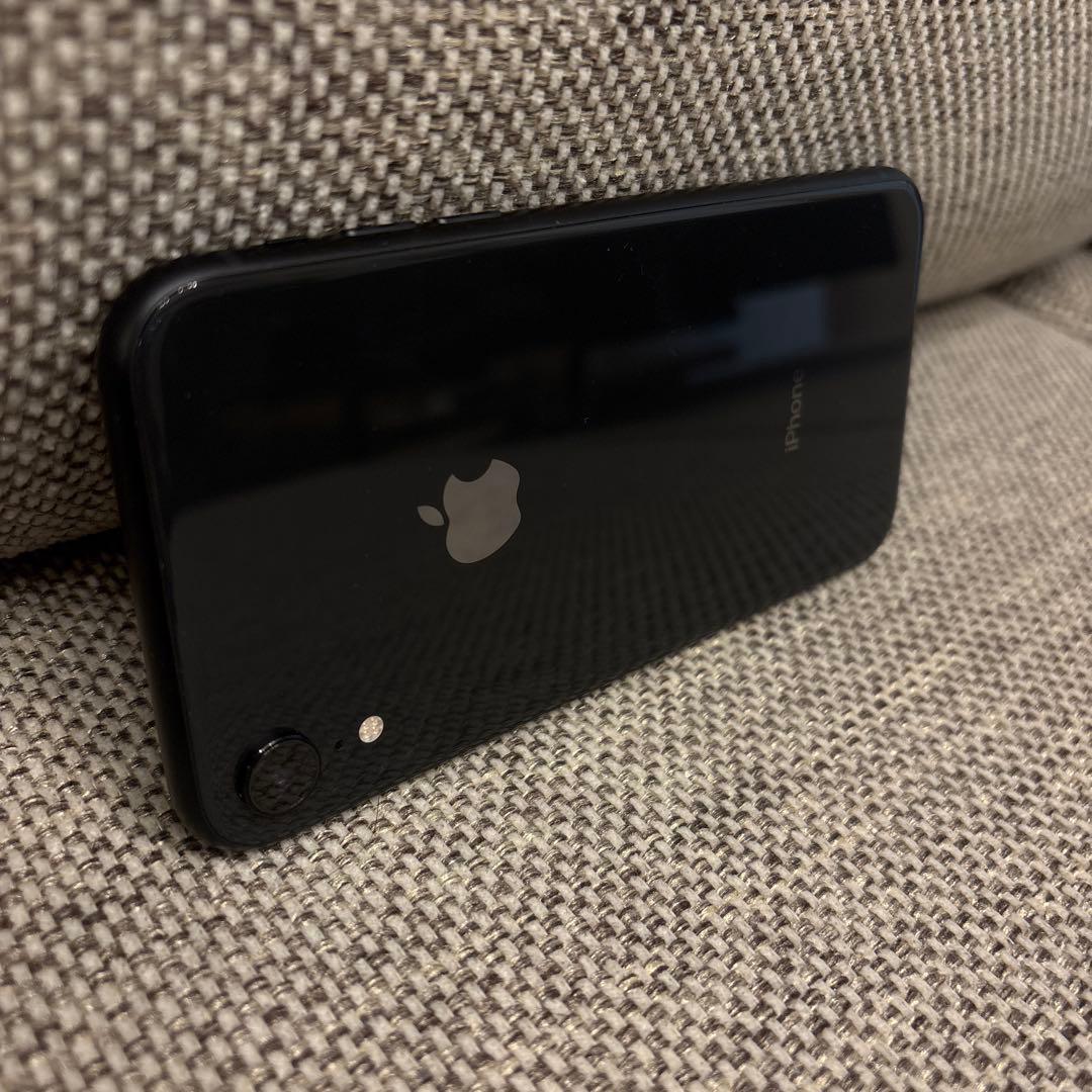 【美品】Apple iPhone XR 64GB ブラック　黒