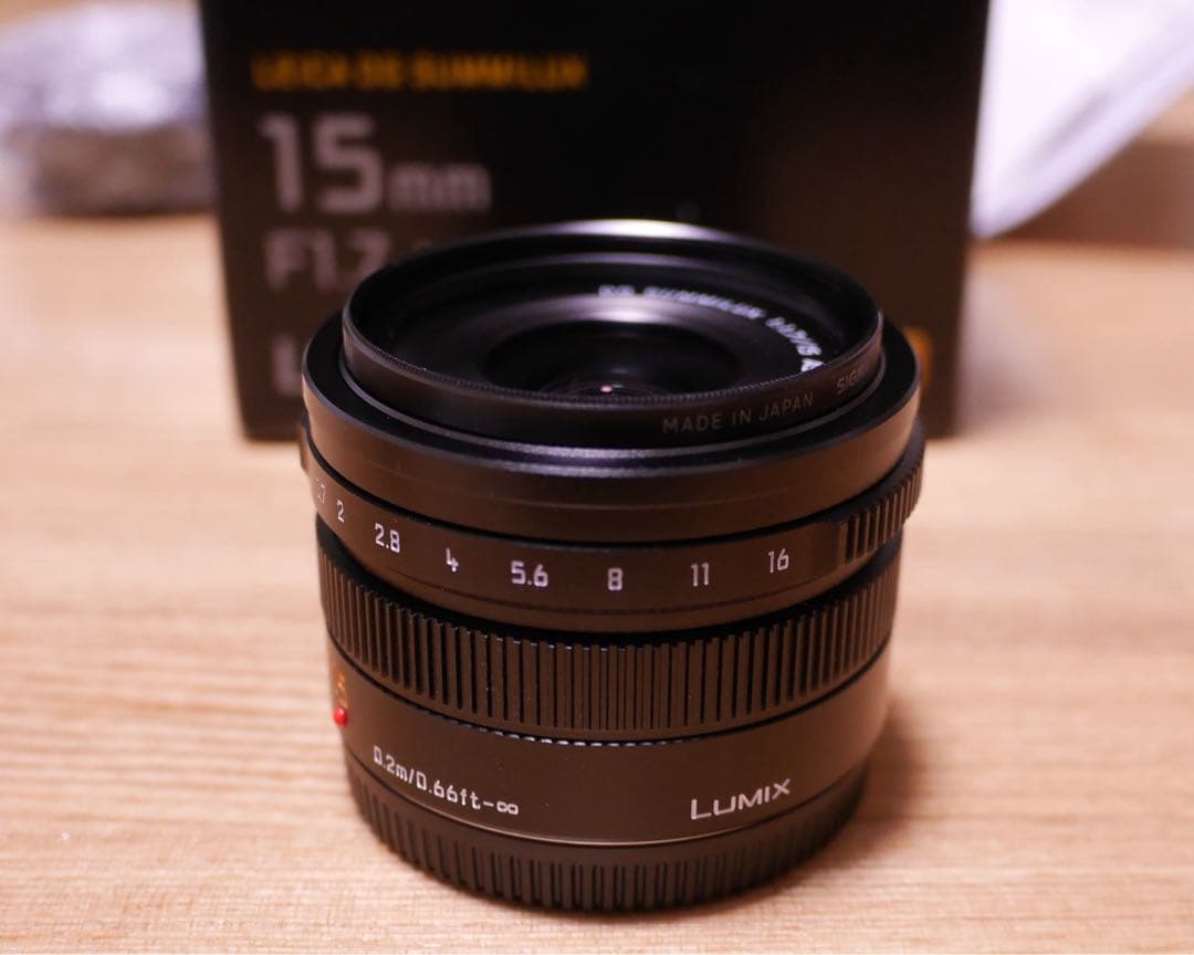 レンズ(単焦点) LEICA DG SUMMILUX 15mm/F1.7 ASPH