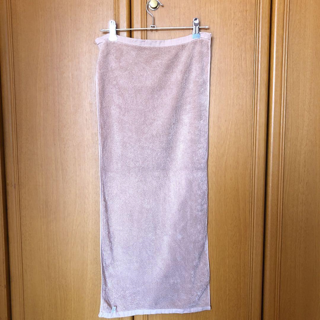 ① たま マフラータオル ピンクベージュ系 知久寿焼 イラスト