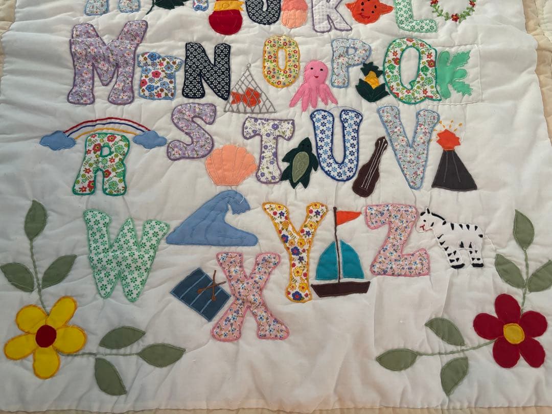 メイドインHawaii☆ハンドメイドカラフルハワイアンキルトタペストリー