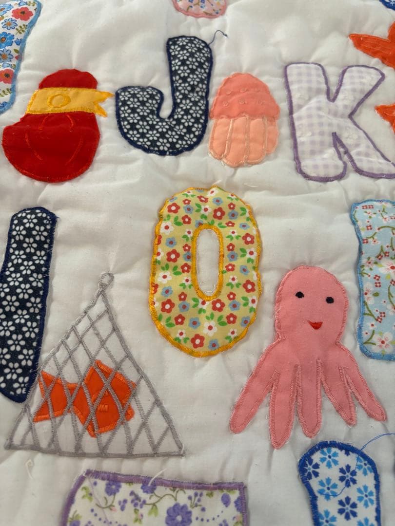 メイドインHawaii☆ハンドメイドカラフルハワイアンキルトタペストリー