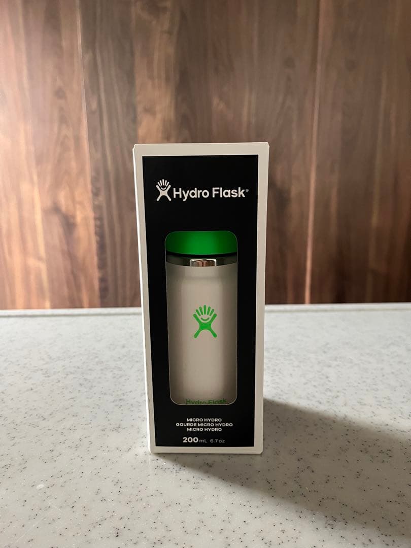 新品　Micro Hydro Neon Green ハイドロフラスク　マイクロ
