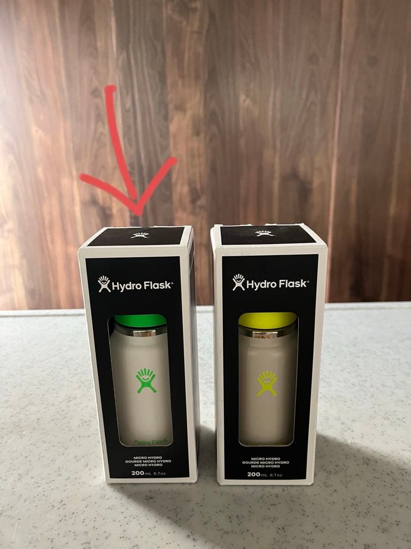 新品　Micro Hydro Neon Green ハイドロフラスク　マイクロ