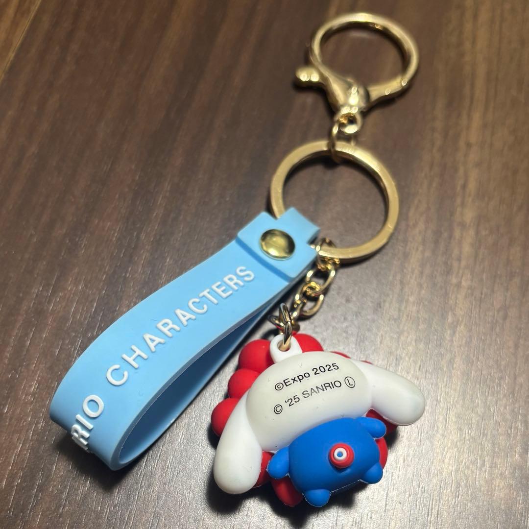 シナモン　ミャクミャク　万博会場限定　キーホルダー　サンリオ