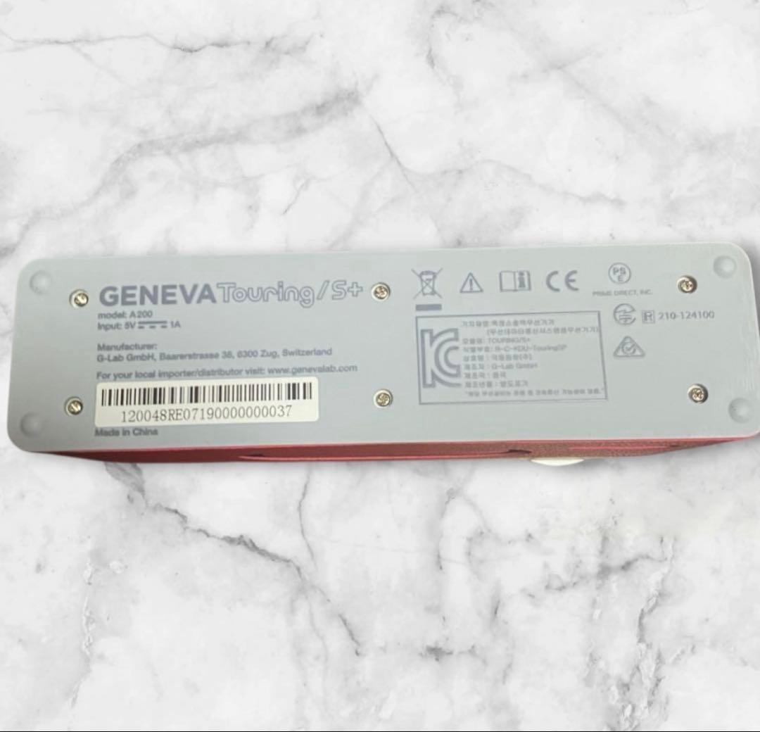 【美品】GENEVA Touring/S +ジェネバ ツーリングSプラス/レッド