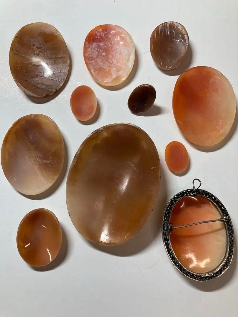 ヴィンテージカメオセット（シェル製） 11点 おまとめ