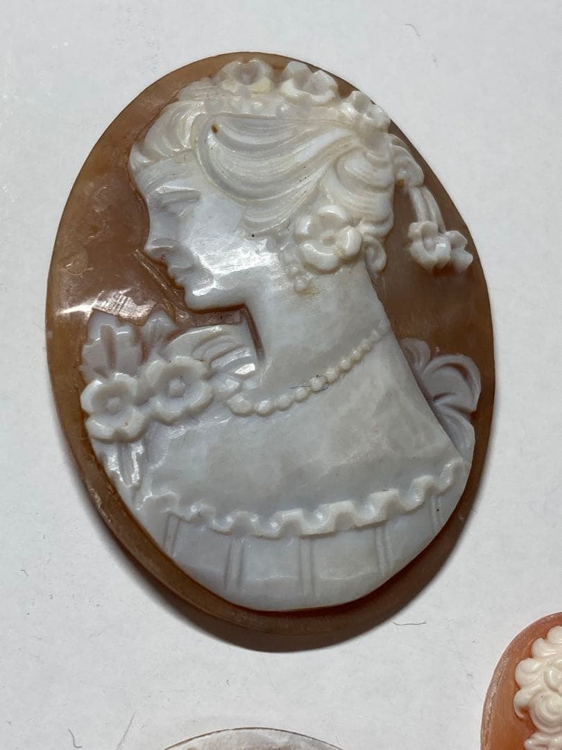 ヴィンテージカメオセット（シェル製） 11点 おまとめ