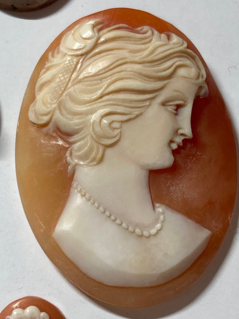 ヴィンテージカメオセット（シェル製） 11点 おまとめ