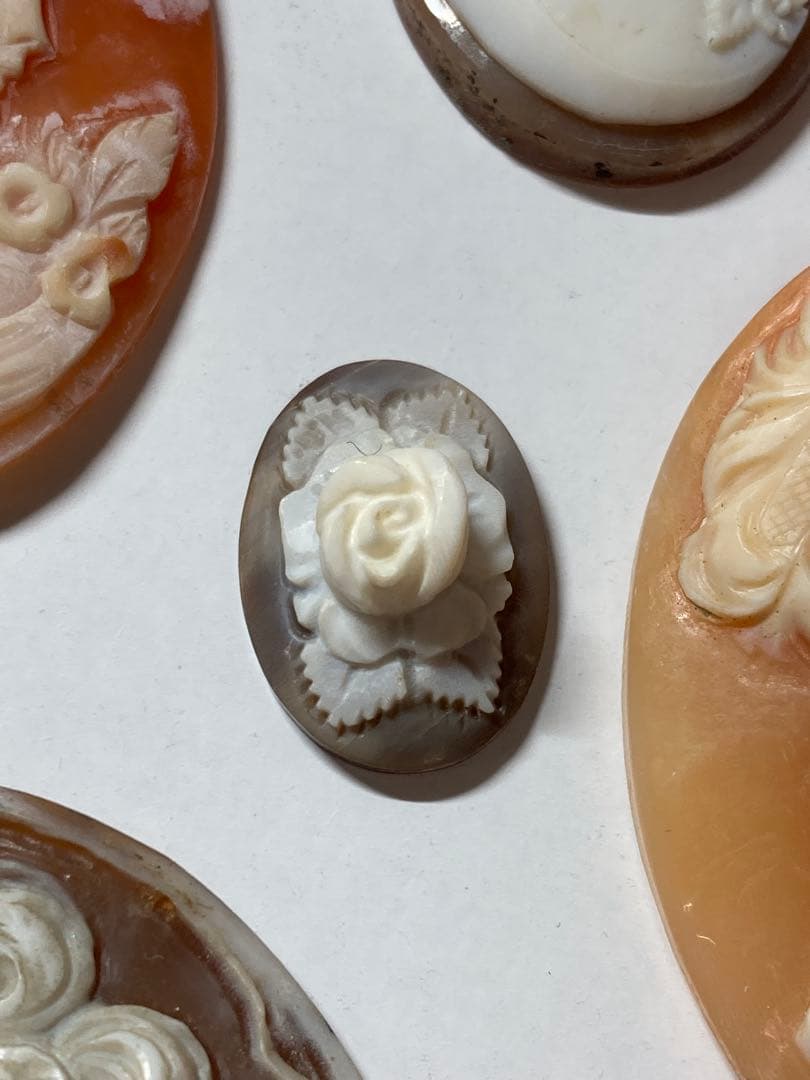 ヴィンテージカメオセット（シェル製） 11点 おまとめ