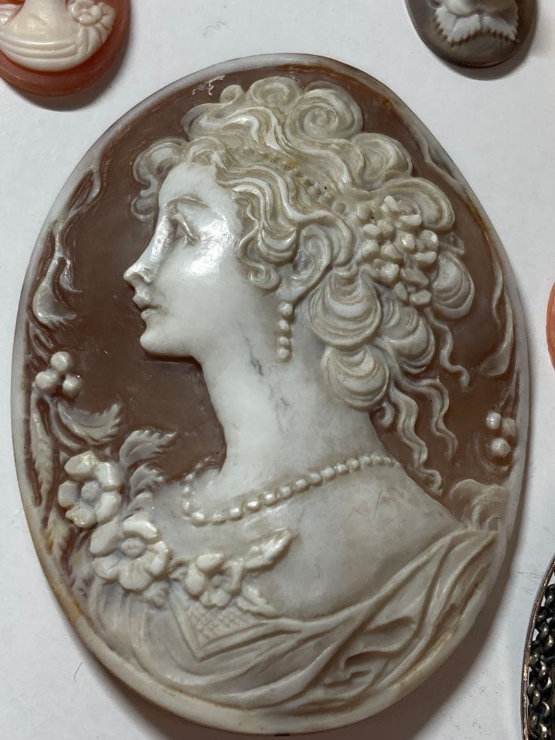 ヴィンテージカメオセット（シェル製） 11点 おまとめ