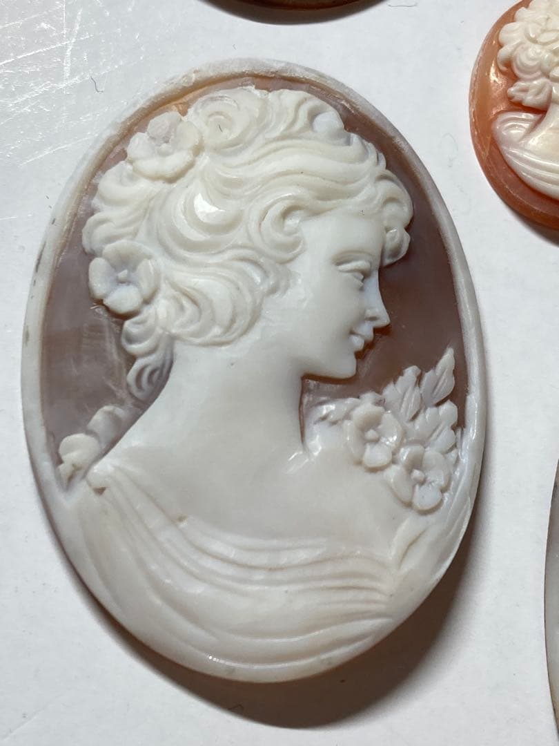 ヴィンテージカメオセット（シェル製） 11点 おまとめ