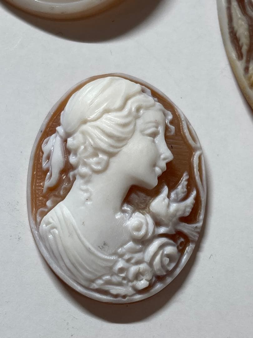 ヴィンテージカメオセット（シェル製） 11点 おまとめ