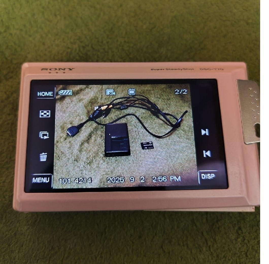 ソニー　サイバーショット　DSC-T70 ピンク