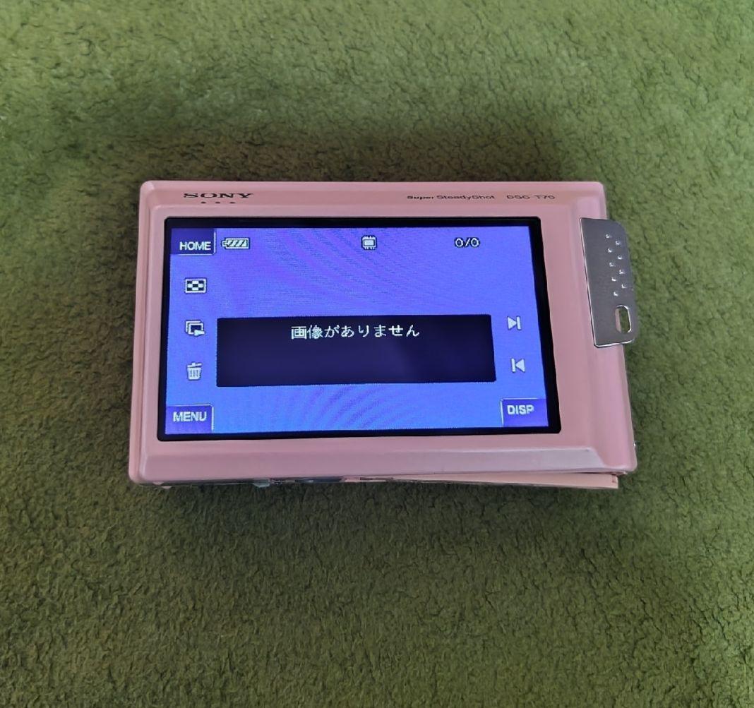 ソニー　サイバーショット　DSC-T70 ピンク