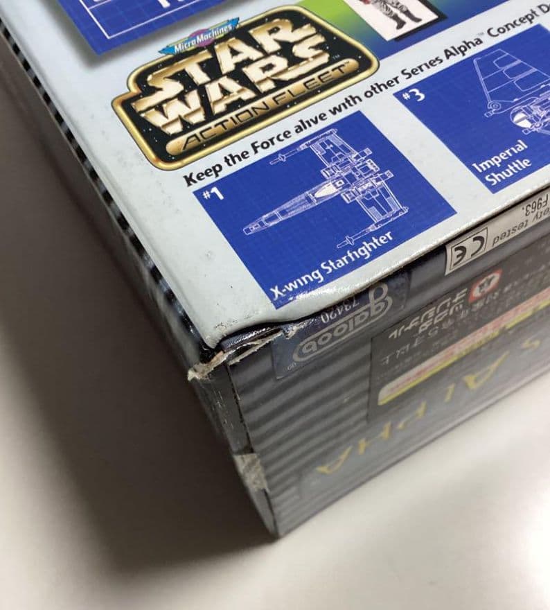 1996 ガルーブ/ツクダ スターウォーズ シリーズアルファ8機セット未開封品