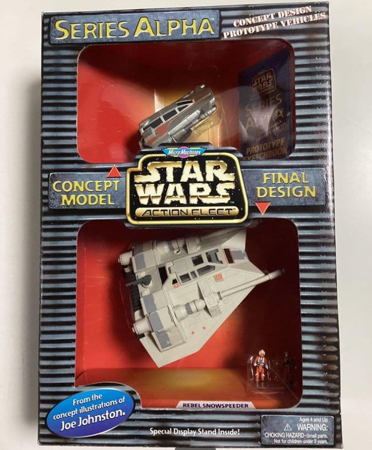 1996 ガルーブ/ツクダ スターウォーズ シリーズアルファ8機セット未開封品